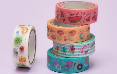Washi tapes decorados. Washi tapes decorados.