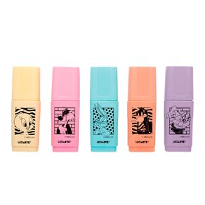 MARCA_TEXTO_MINI_PASTEL_5_CORES_LOONEY_TUNES_BLISTER_C5_CORES_LEOARTE_94147_PRODUTO MARCA_TEXTO_MINI_PASTEL_5_CORES_LOONEY_TUNES_BLISTER_C5_CORES_LEOARTE_94147_PRODUTO