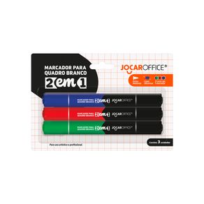 MARCADOR_PARA_QUADRO_BRANCO_2_EM_1_BLISTER_C3_UND_JOCAR_OFFICE_94140_EMBALAGEM MARCADOR_PARA_QUADRO_BRANCO_2_EM_1_BLISTER_C3_UND_JOCAR_OFFICE_94140_EMBALAGEM
