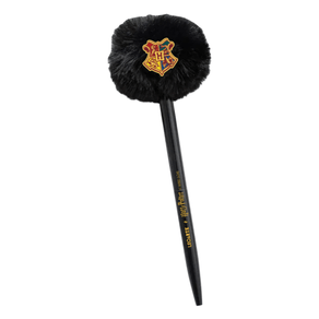 caneta-pompom-com-aplique-harry-potter-hogwarts-leoarte caneta-pompom-com-aplique-harry-potter-hogwarts-leoarte