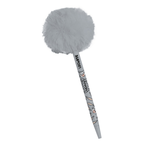 caneta-pompom-personagens-looney-tunes-cinza-leoarte